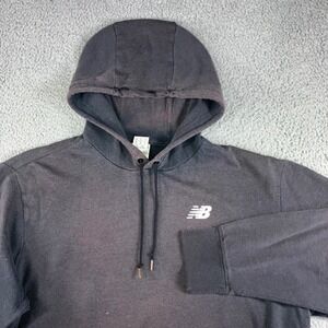 New Balance Hoodie Men 2XL Sun Faded Pullover Graphic Logo Fleece Grunge Outdoor